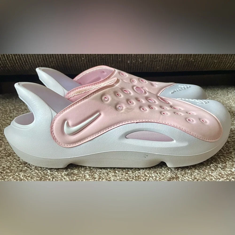Nike Aquaswoosh (GS) Pink/white Size 4 Youth 💥Brand New Without Tags